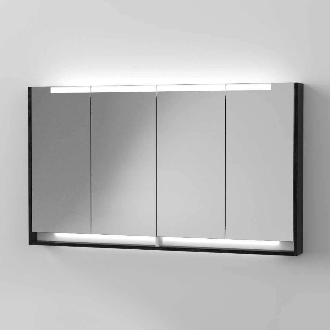Spegelskåp DuoBad Gripen 130 med LED