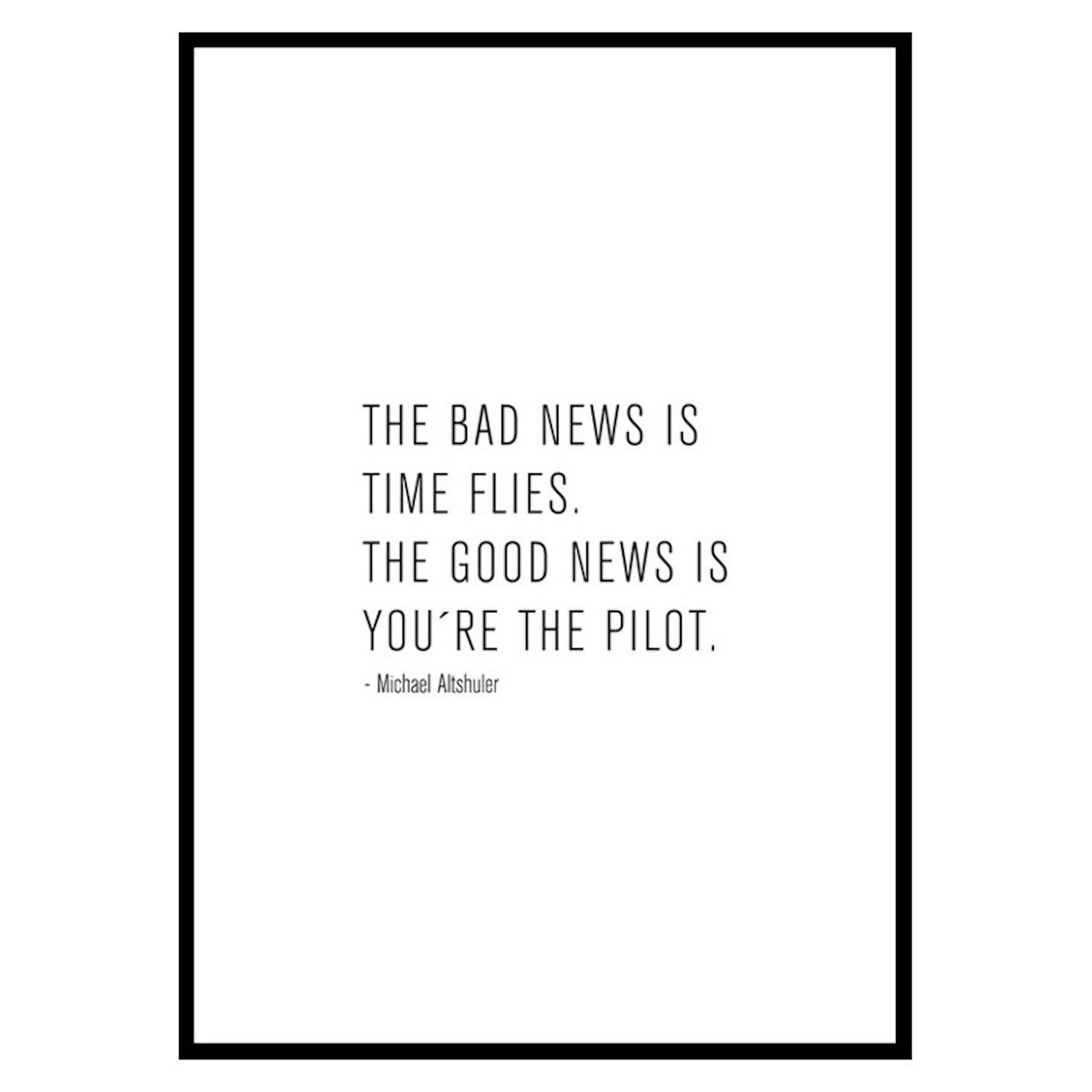 Poster Gallerix Time Flies