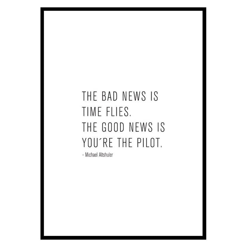 Poster Gallerix Time Flies