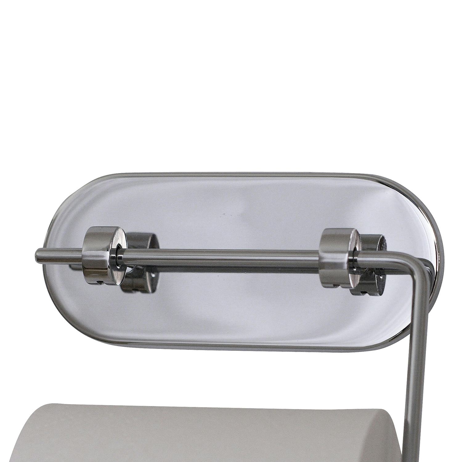 Toalettpappershållare Bosign Round med Dolt Sugproppsfäste