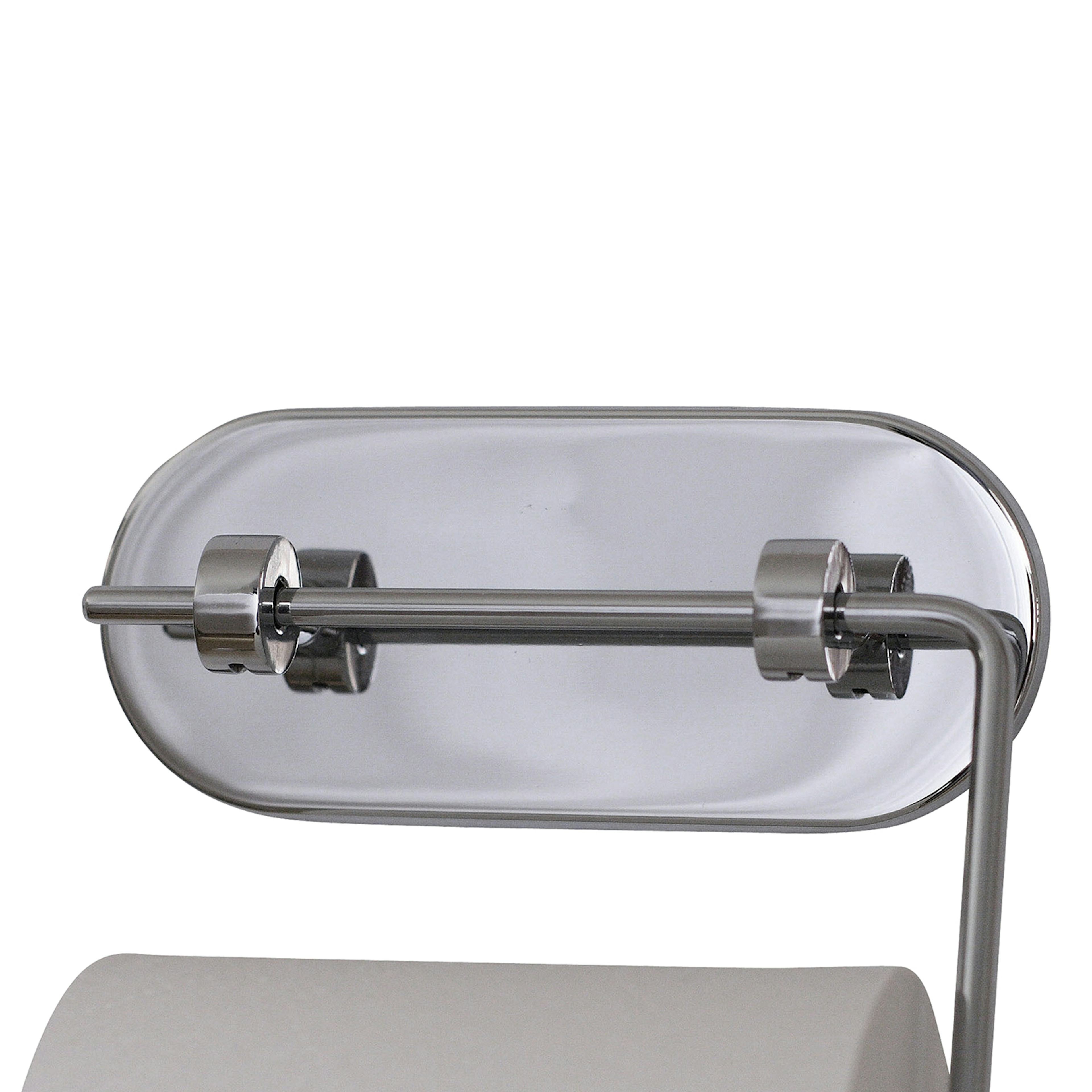 Toalettpappershållare Bosign Round med Dolt Sugproppsfäste