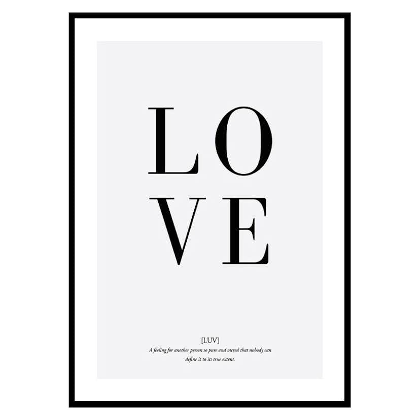 Poster Gallerix LOVE