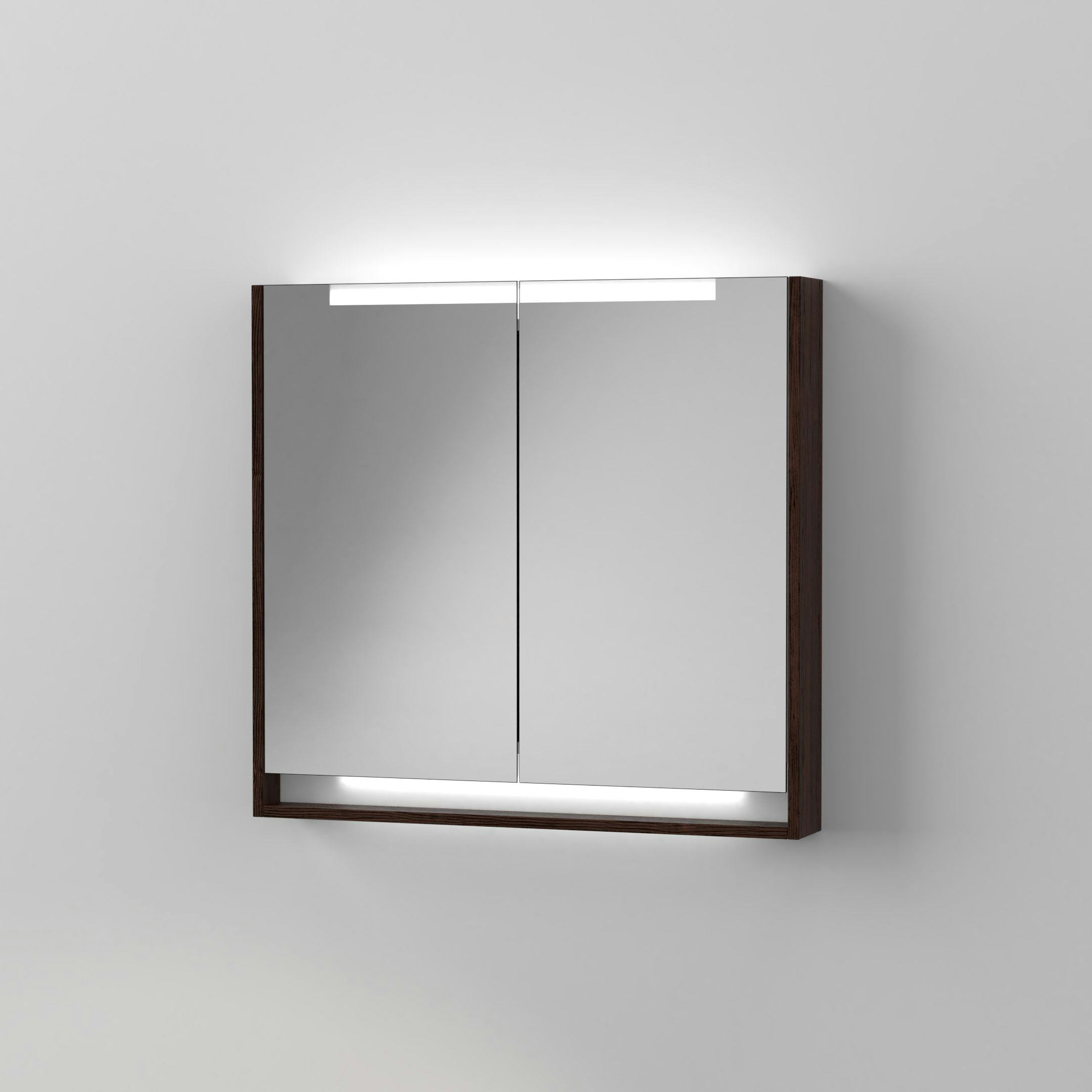 Spegelskåp DuoBad Gripen 80 med LED