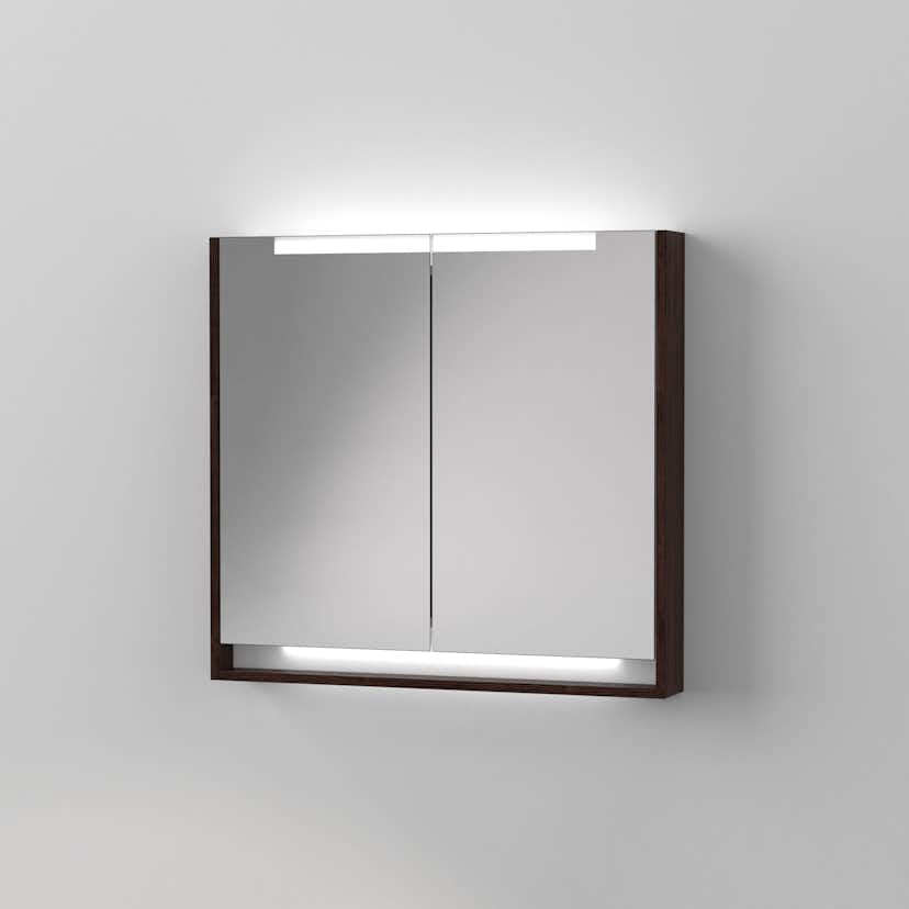 Spegelskåp DuoBad Gripen 80 med LED