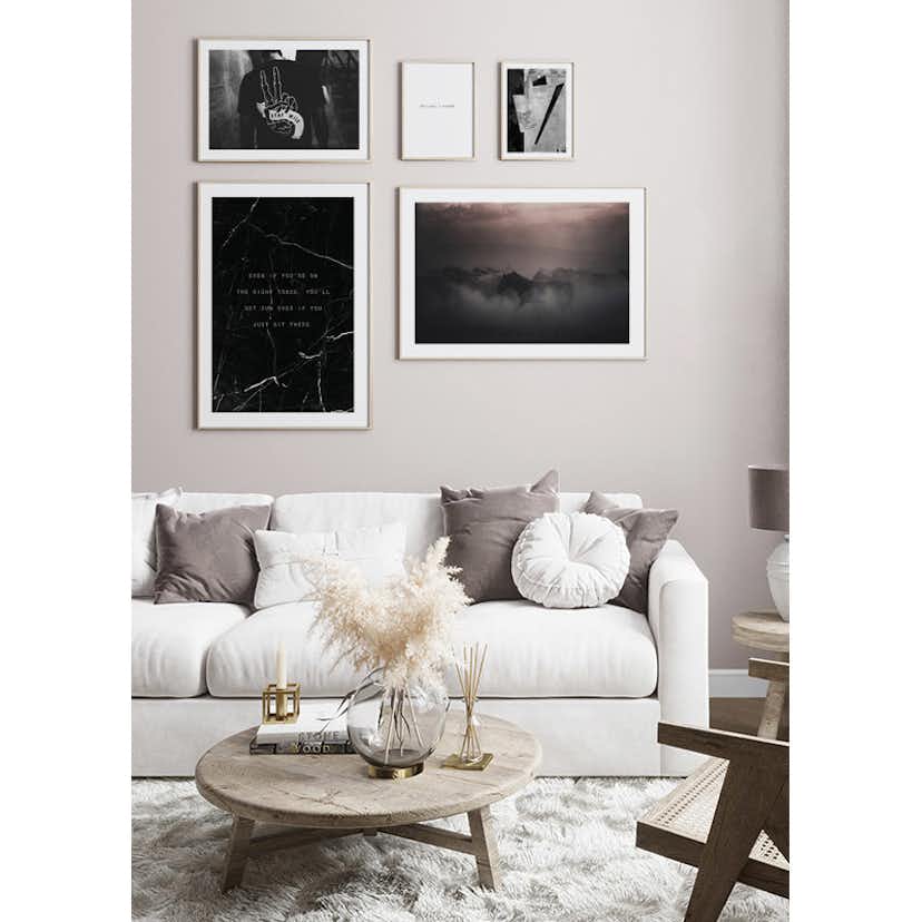 Poster Gallerix Sunset Horses