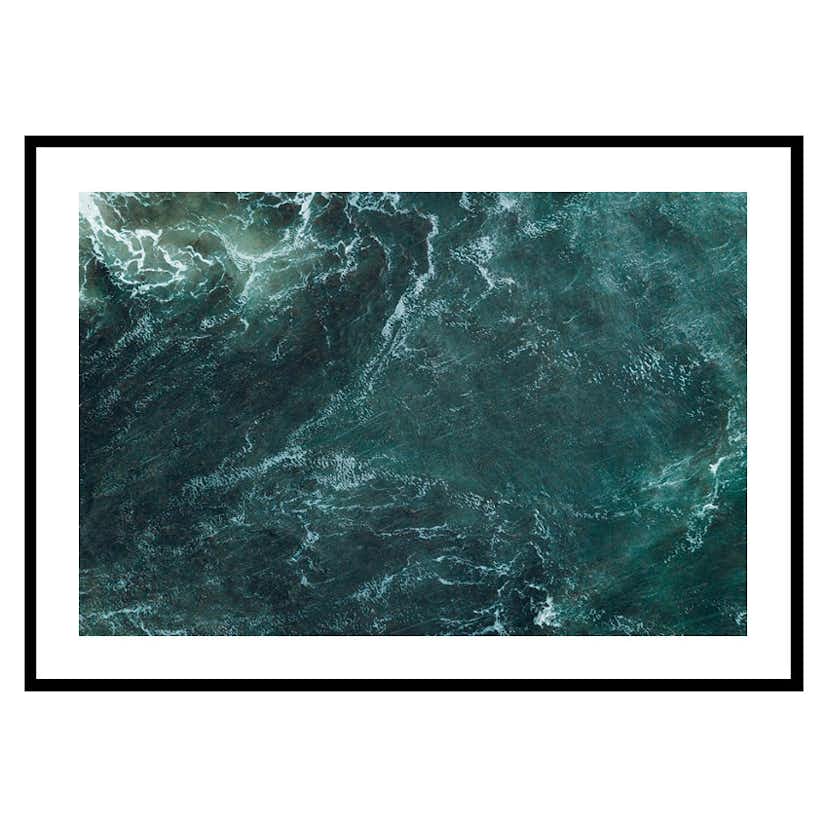Poster Gallerix Niebla Verde Ocean