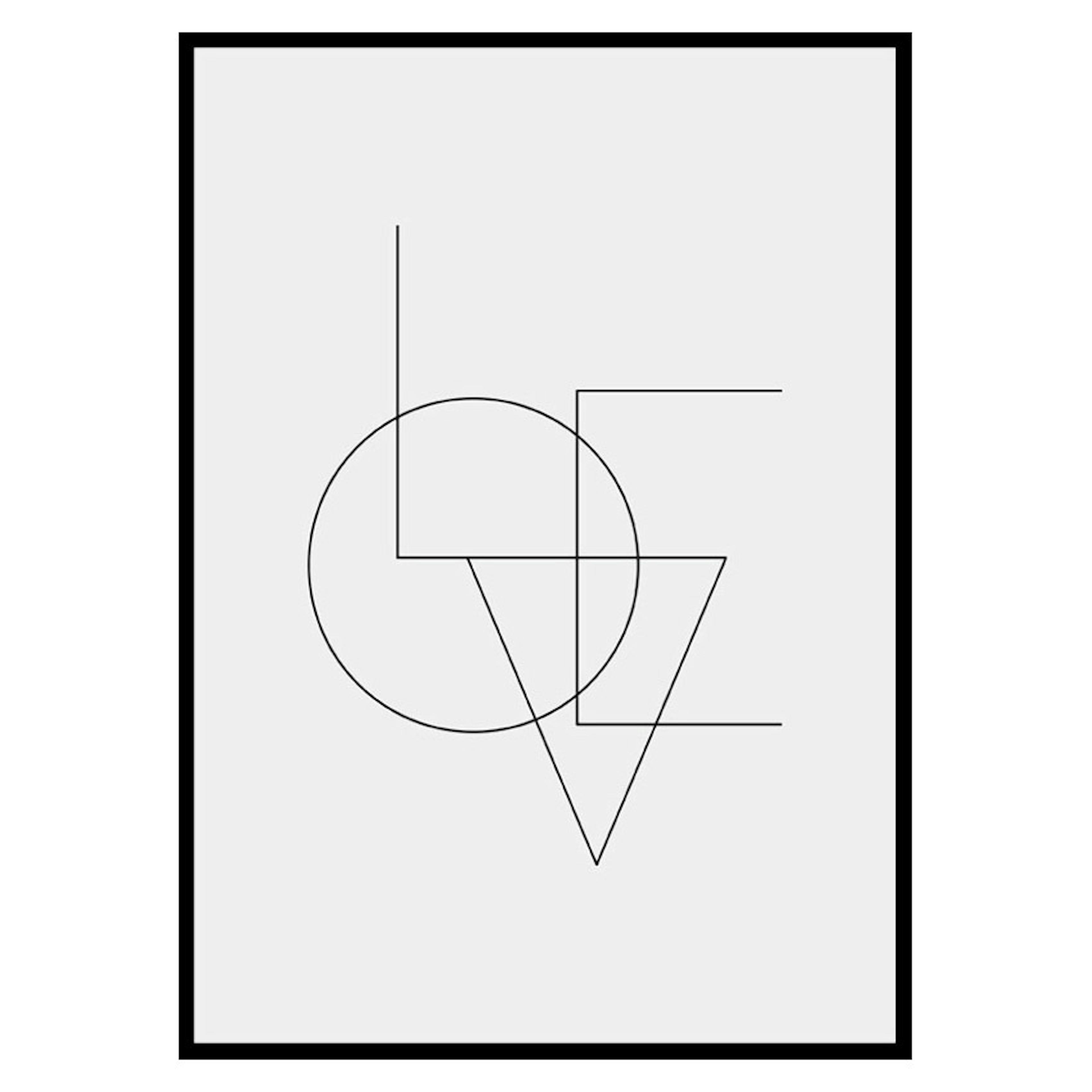 Poster Gallerix Love Typo