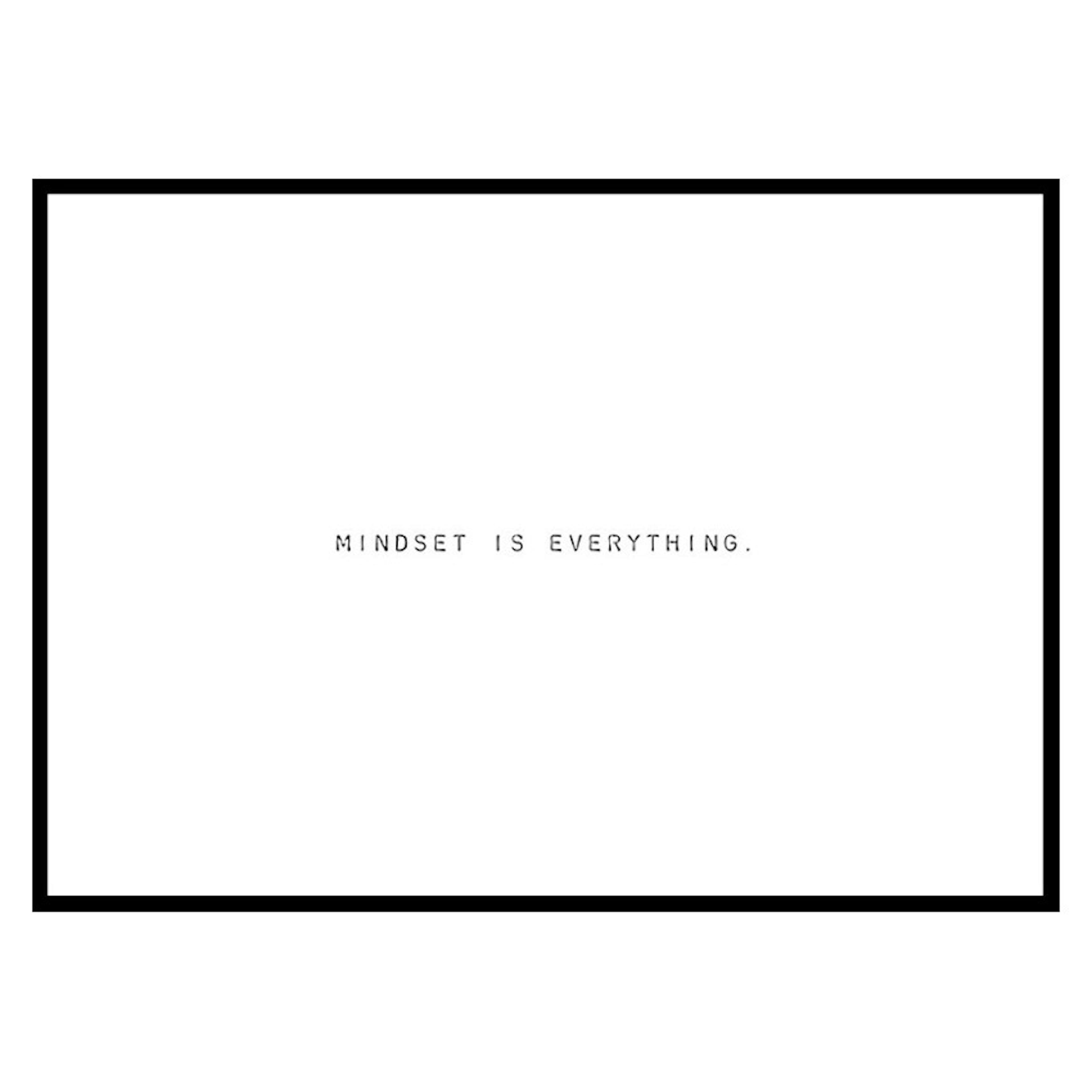 Poster Gallerix Mindset