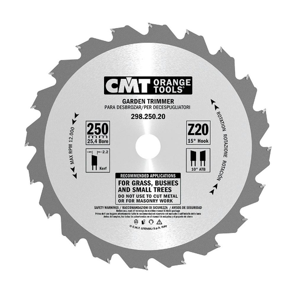 Röjsågklinga CMT Orange Tools 250x2,2x25,4 T20 F