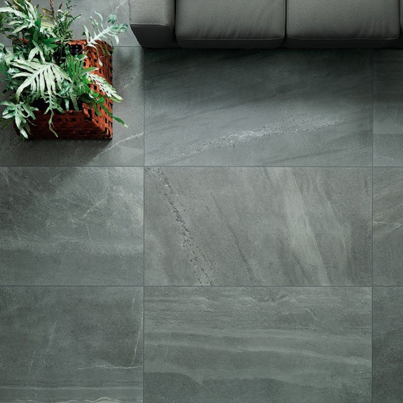 Klinker Coem Ceramiche Brit Stone Ocean Grön 30x60 cm