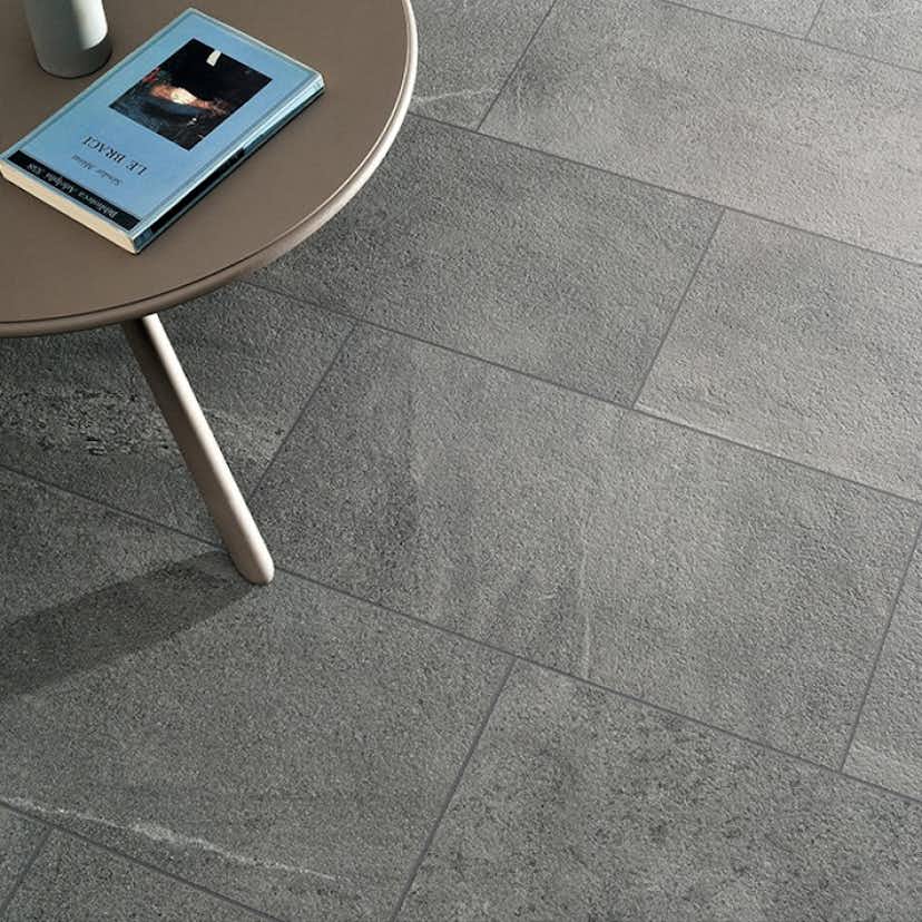 Klinker Coem Ceramiche Brit Stone Mörkgrå Grå 30x60 cm Matt