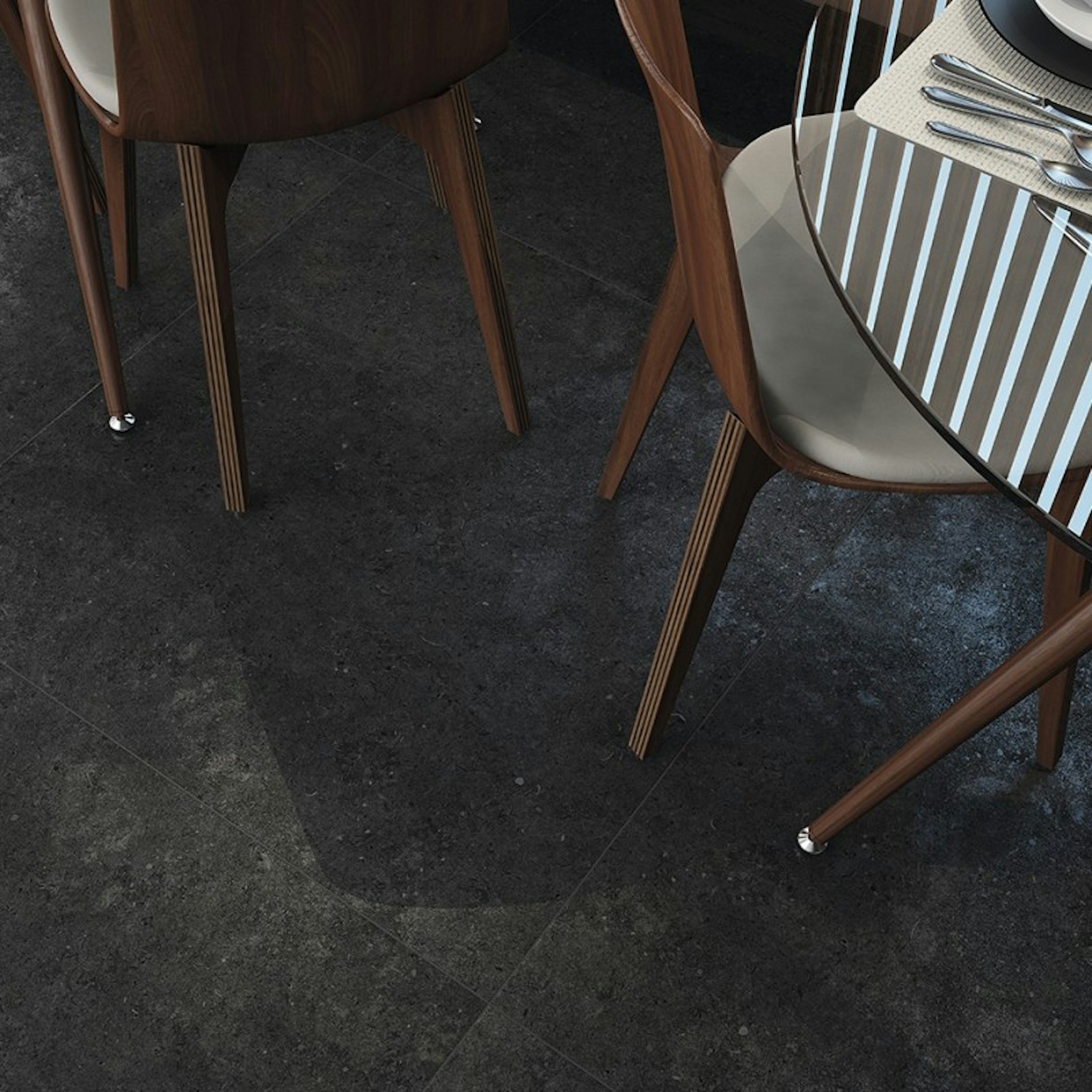 Klinker Living Ceramics Bera & Beren Svart 45x90 cm