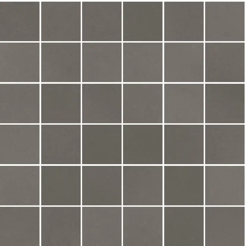 Mosaik Marazzi Group Sistems Antracite Mosaic Grå 3x3 cm Matt