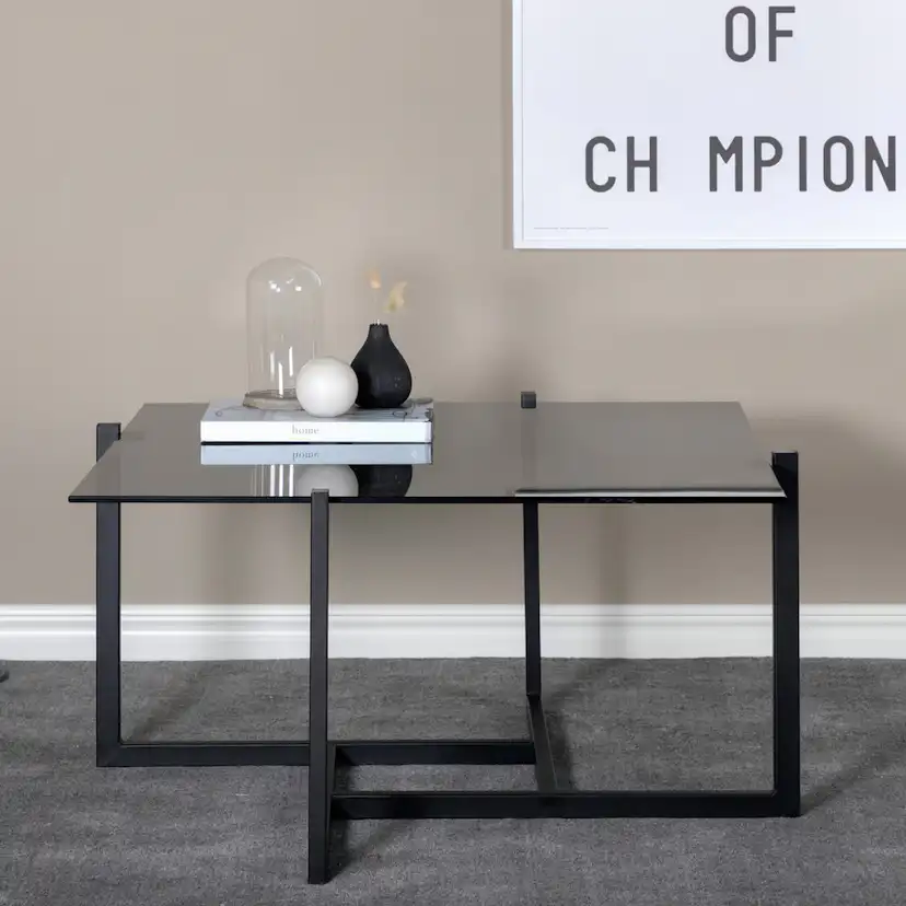 Soffbord Venture Home Hybrid med Glasskiva