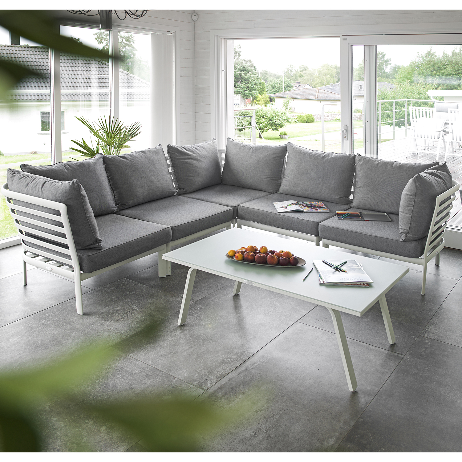 Loungesoffa Hillerstorp Lidnäs med Dynor