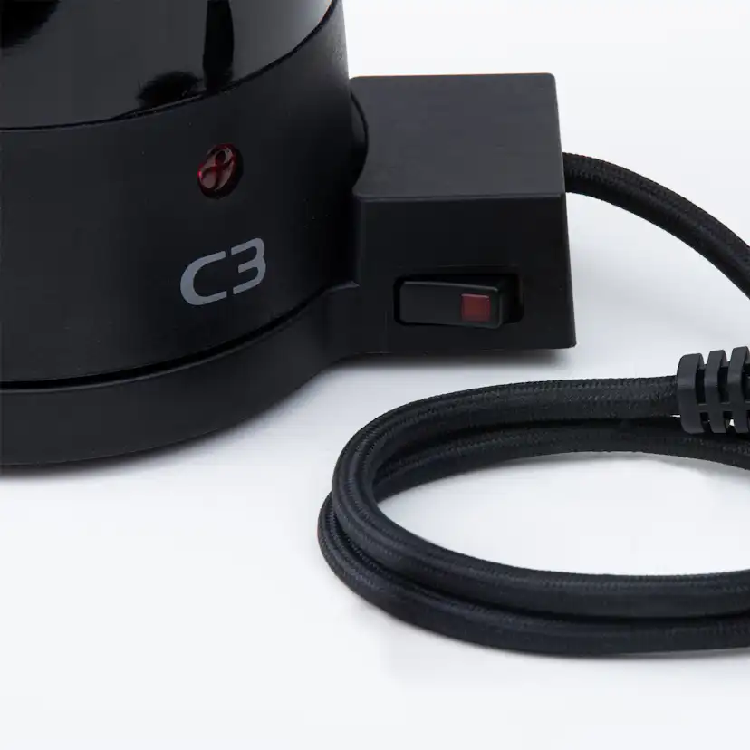 Perkolator Champion C3 Design Svart Stål 10kp