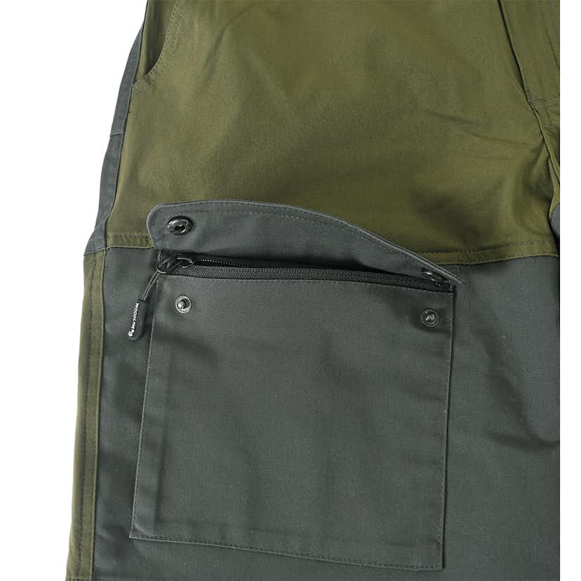 Shorts Woodline Boksund Grön/Grå