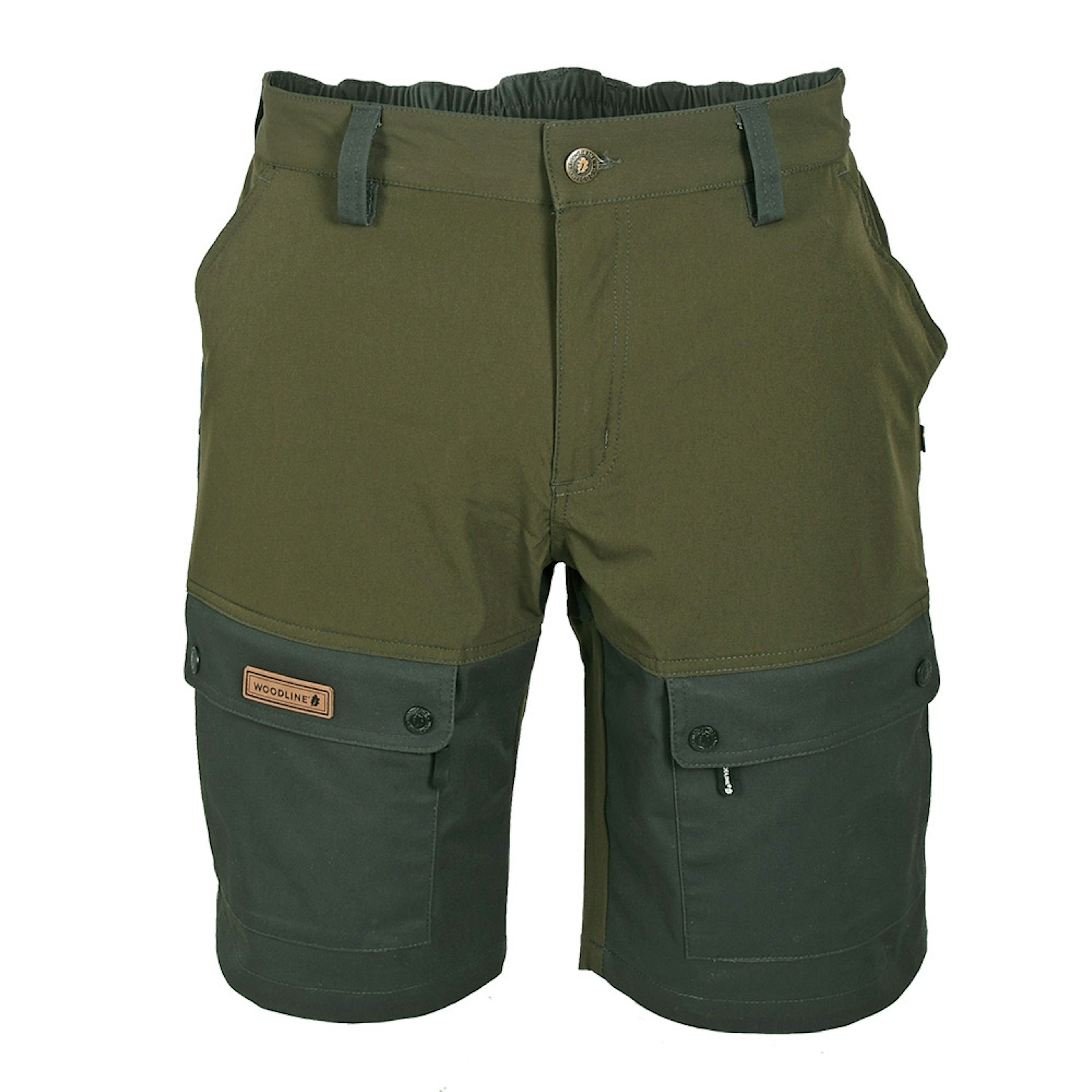 Shorts Woodline Boksund Grön/Grå
