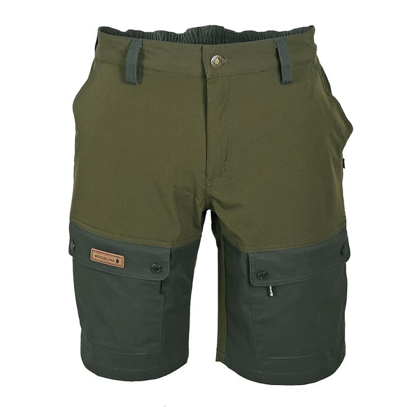 Shorts Woodline Boksund Grön/Grå