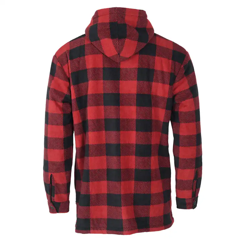 Fleecejacka Woodline Canada Röd