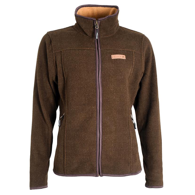 Fleecetröja Woodline Bolmen Brun Dam