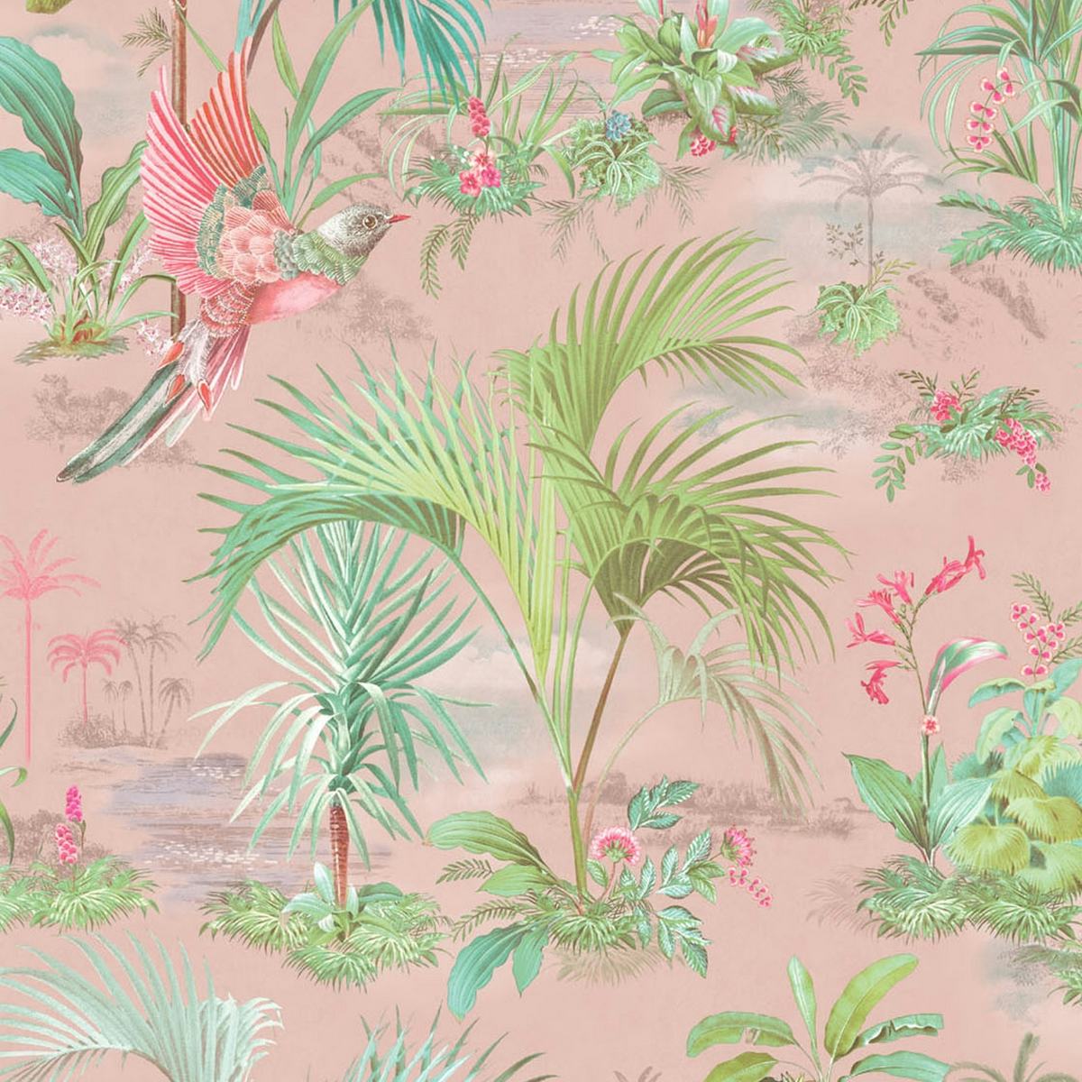 Tapet PIP Studio 2020 300141 Non Woven, Mönstrad Grön/Turkos