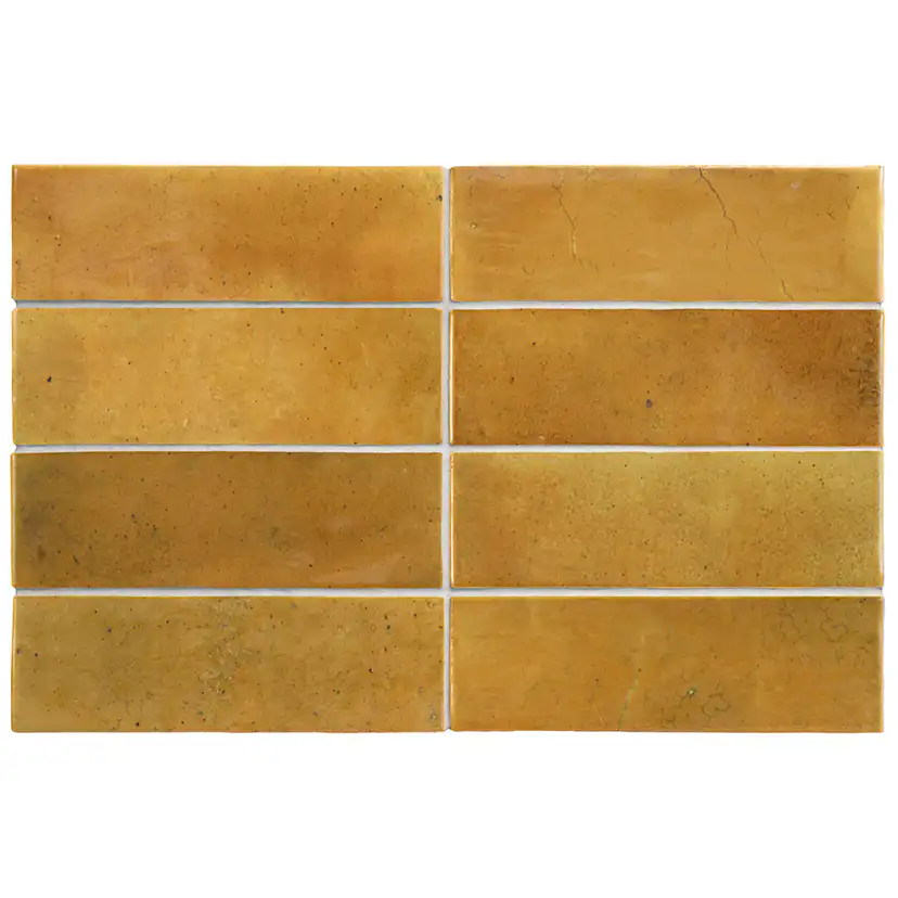 Kakel Lhådös Hanoi Caramel 6,5x20 cm