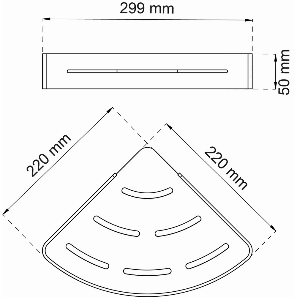 Hörnhylla Habo Lilac