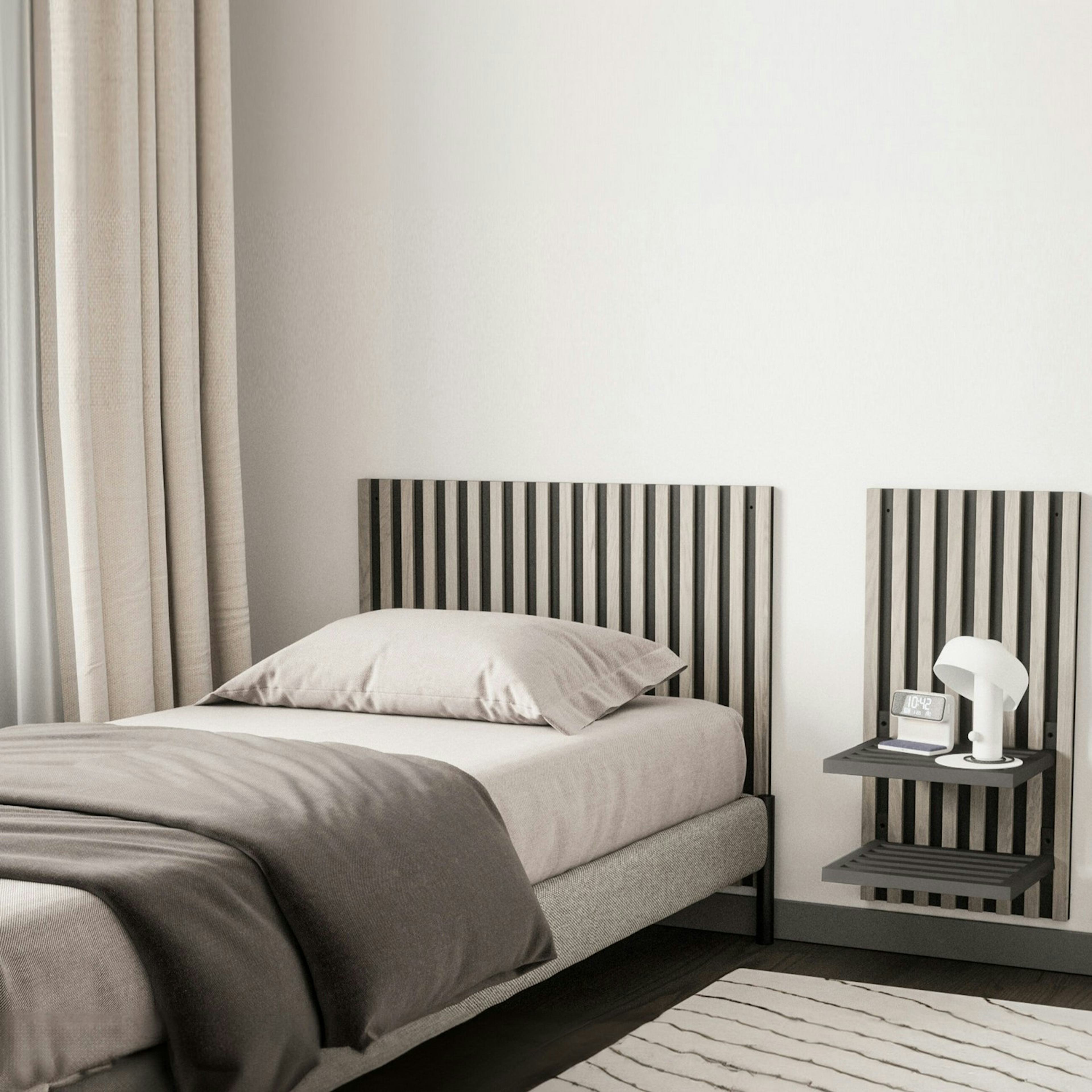 Vägghylla Venture Home Caen Svart Järn 35x10,5x30 cm