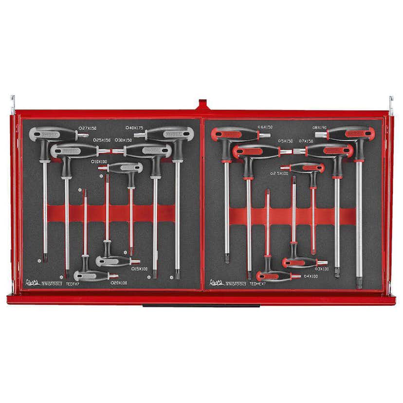 Verktygsset Teng Tools 418 -Delar