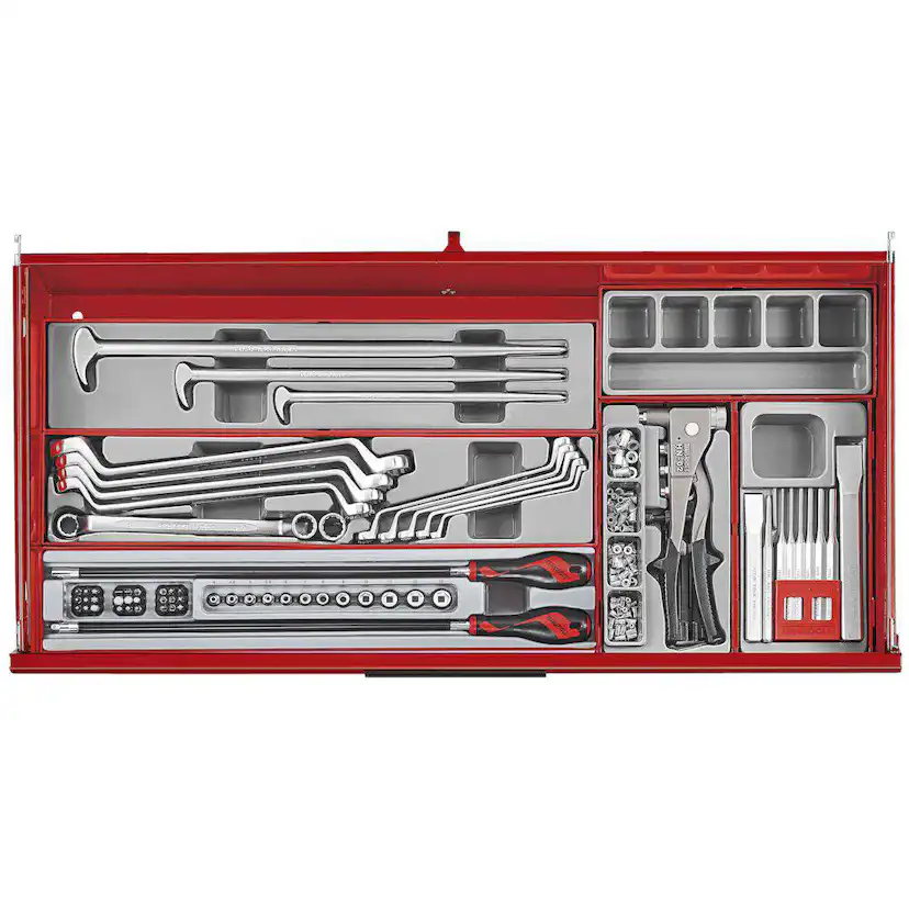 Verktygsset Teng Tools 418 -Delar