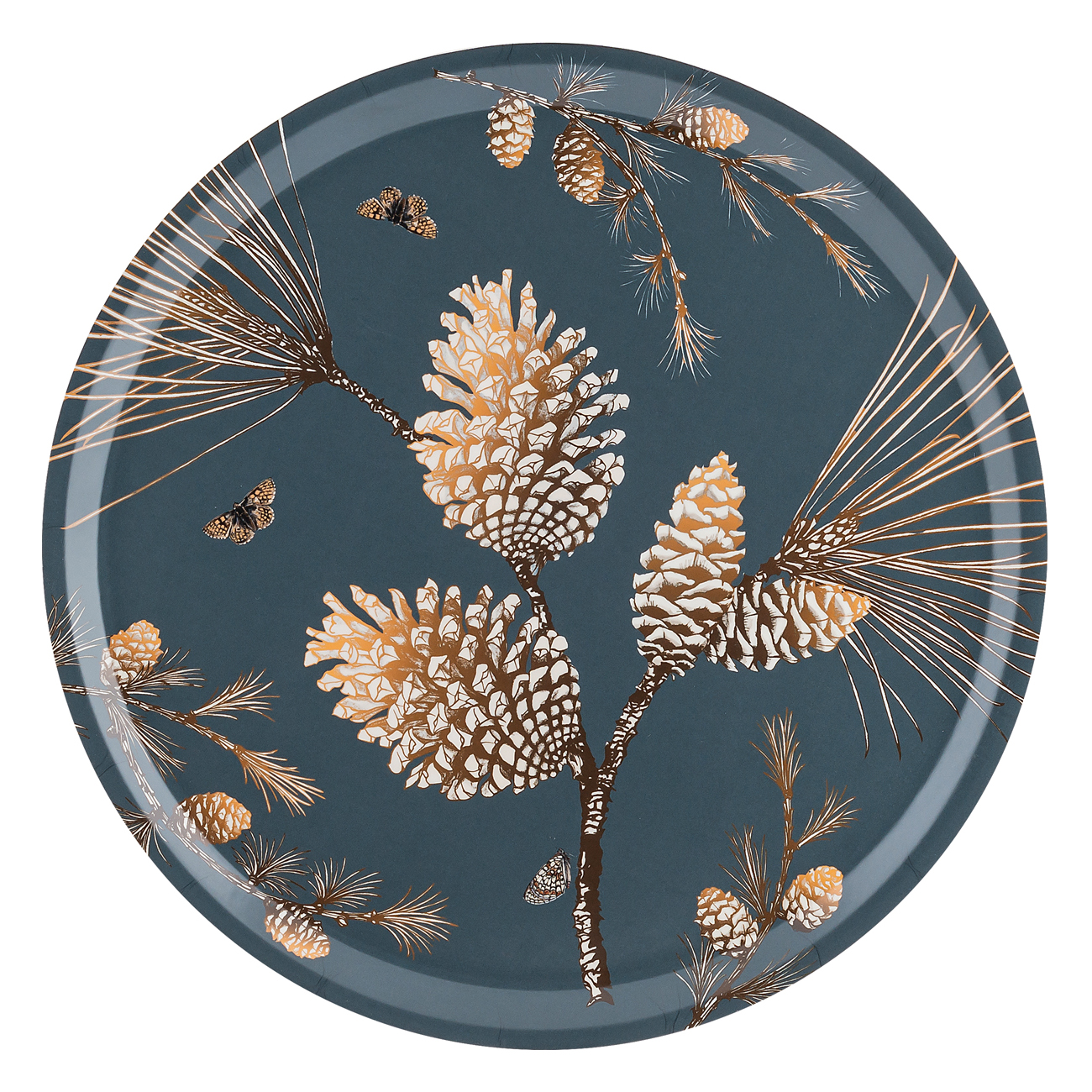 Bricka Åry Trays Pine Cone Rund