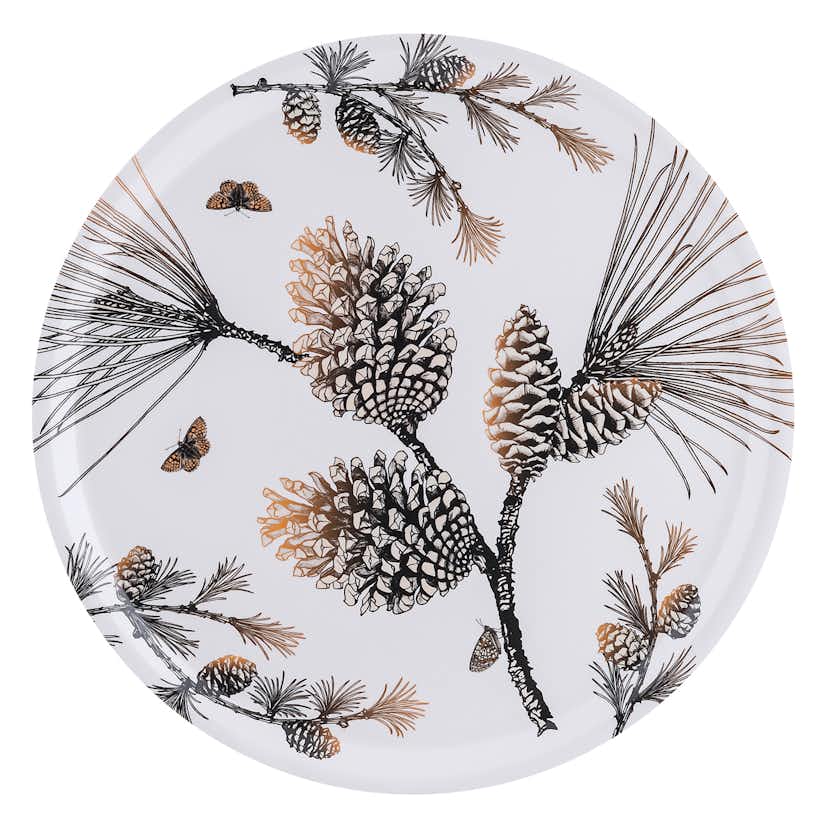 Bricka Åry Trays Pine Cone Rund