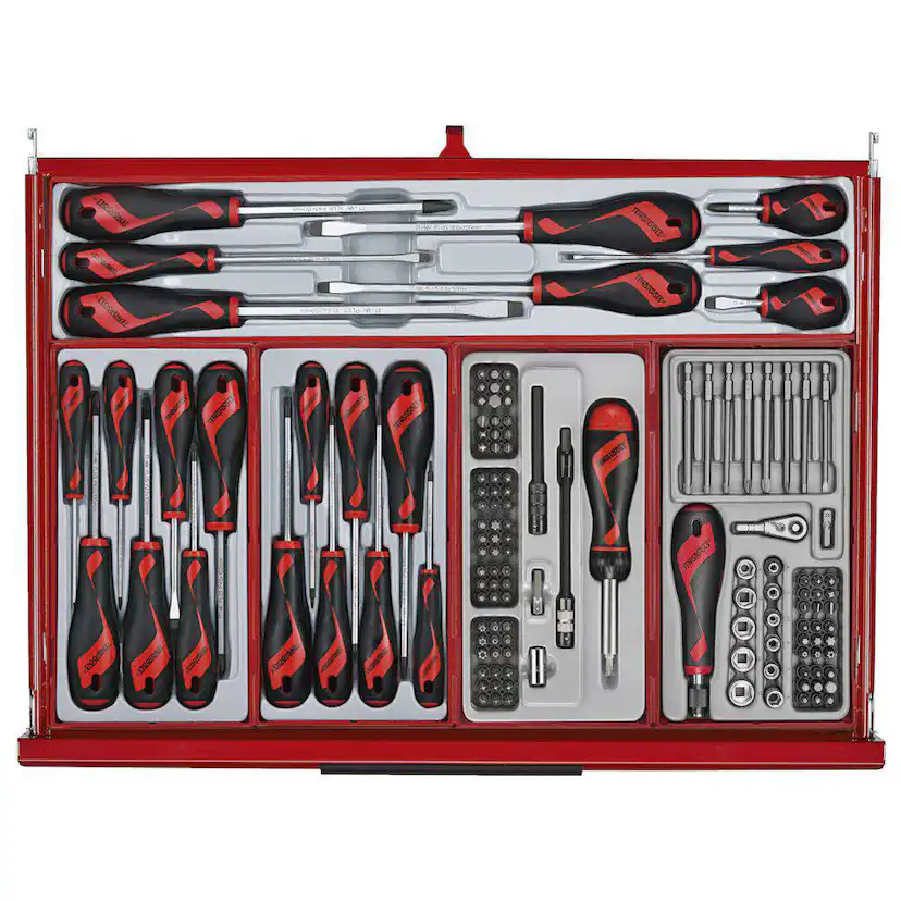 Verktygsset Teng Tools 1008 -Delar Svart