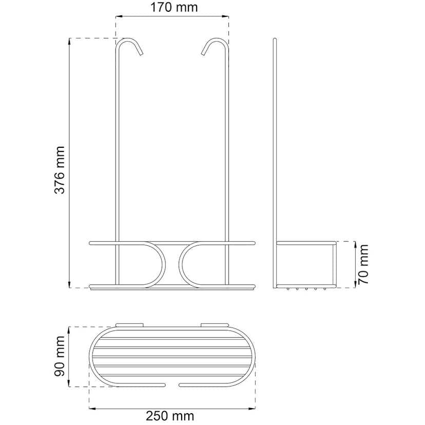 Blandarkorg Habo Ambrosia Single Krom