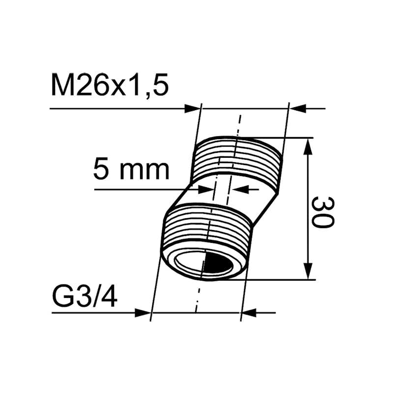 Excenterkoppling Trio Perfekta för 150 cc till 160 cc