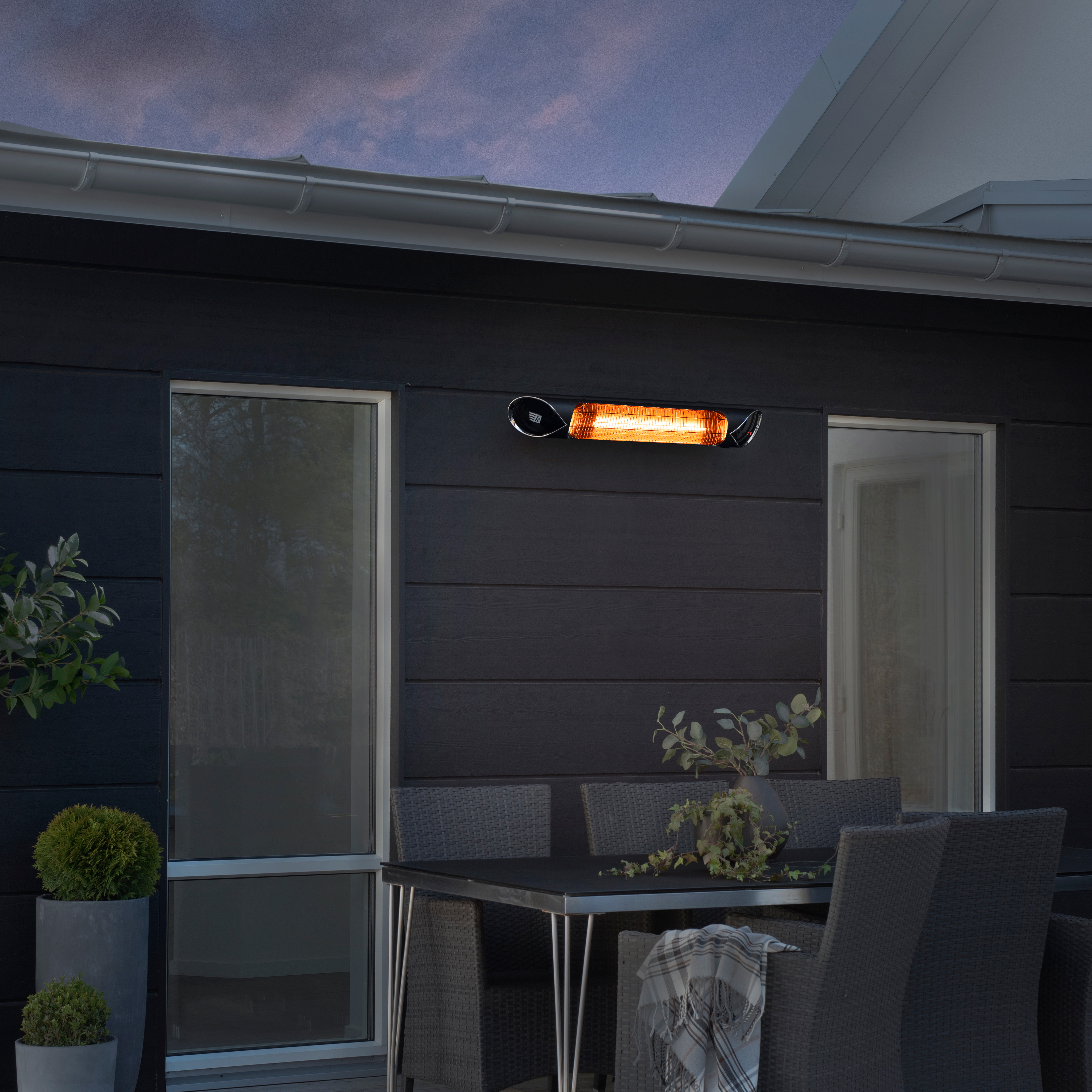 Infravärme Gnosjö Klimatprodukter 3011.100 med Fjärrkontroll