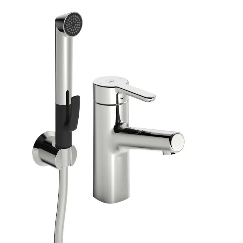 Tvättställsblandare Oras Inspera 3012F med Bidetta Handdusch