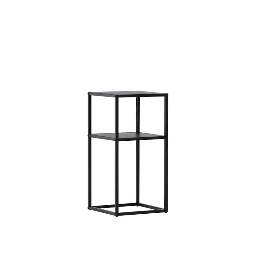 Sidobord Venture Home Punta Svart Fyrkantigt Bord i Stål 30x30cm