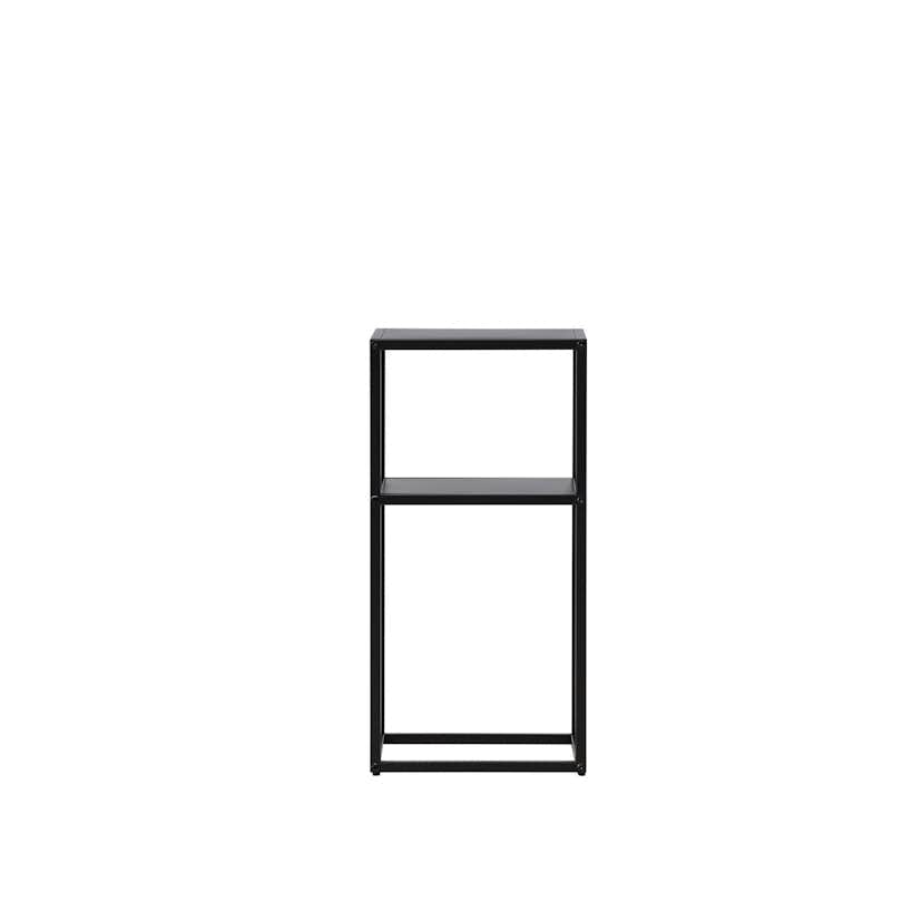 Sidobord Venture Home Punta Svart Fyrkantigt Bord i Stål 30x30cm