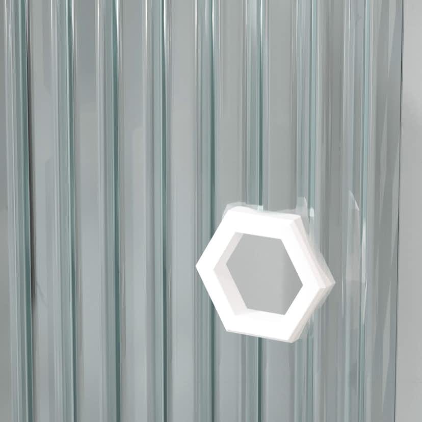 Duschdörr Hietakari Forma 303 Vikbar