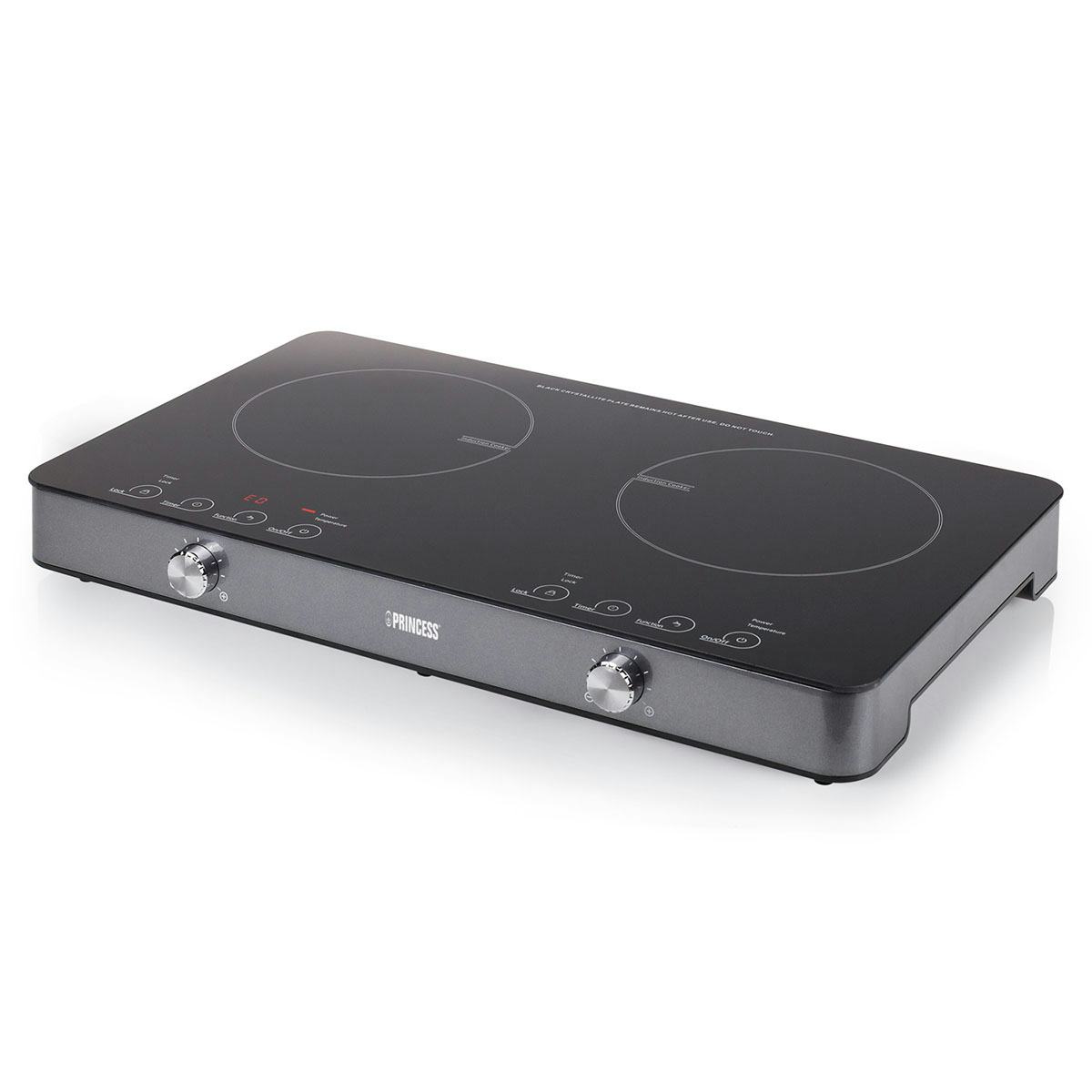 Induktionsplatta Princess Digital Dubbel