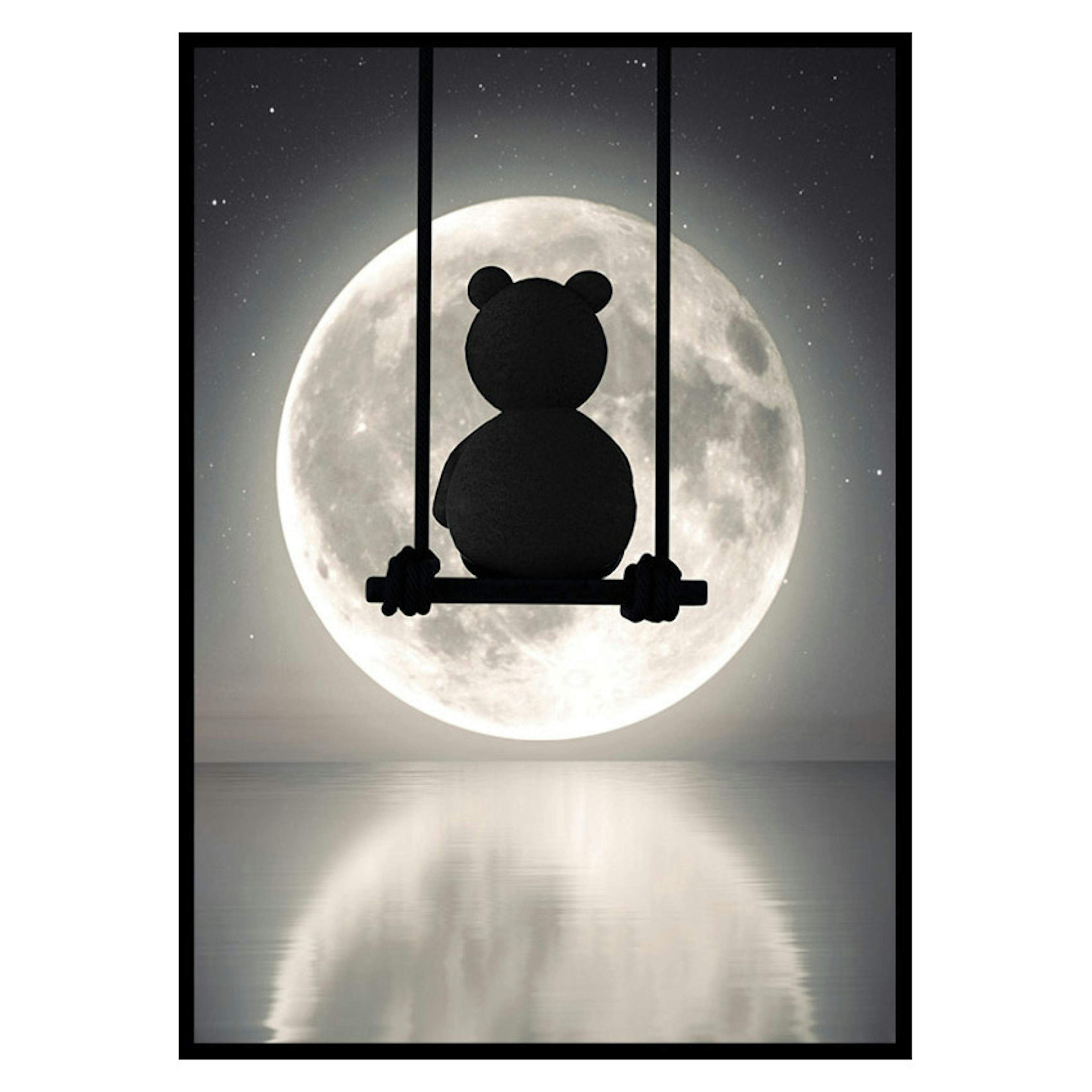 Poster Gallerix Teddy Moon