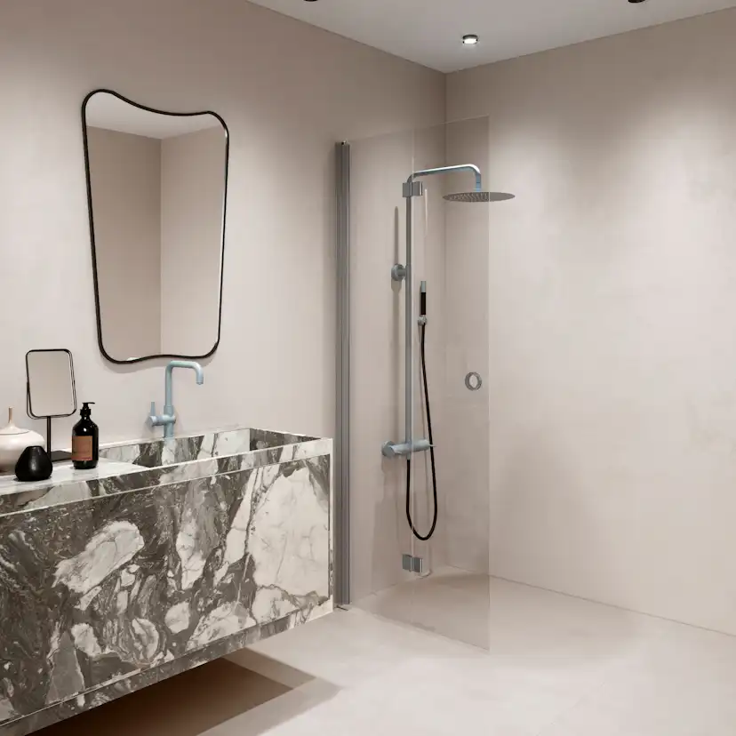 Duschdörr Hietakari Forma 303 Vikbar