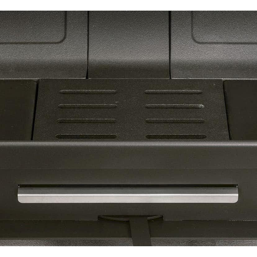 Braskamin Lacunza Adour med Glas på Framsida och Båda Sidor