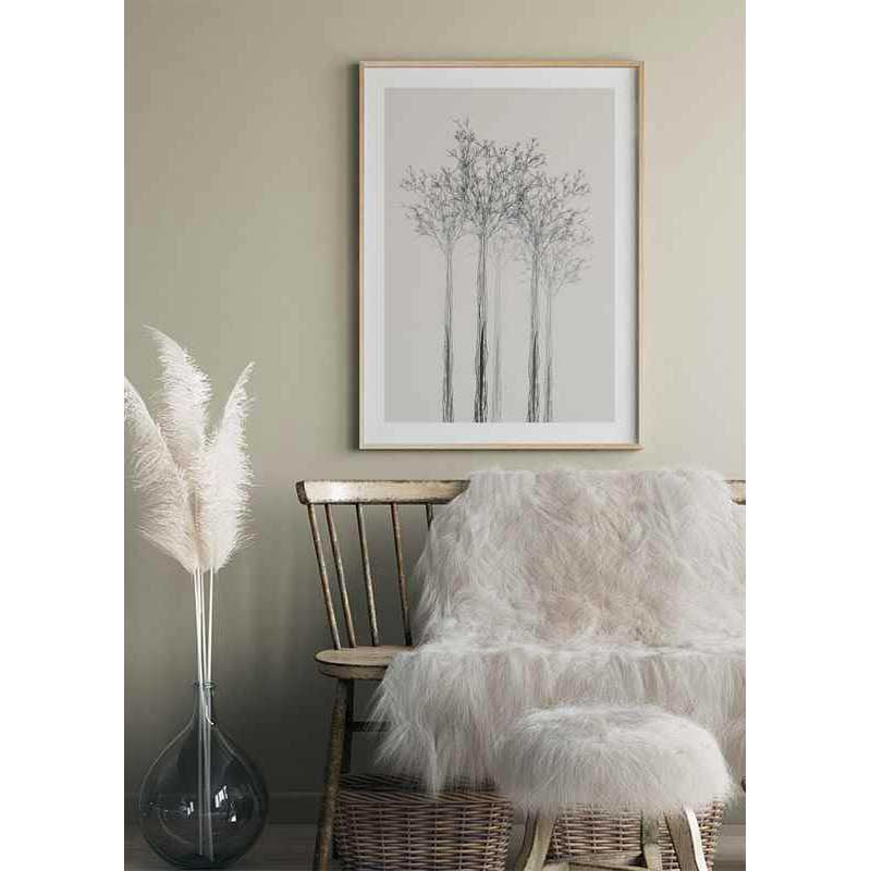 Poster Gallerix Sketched Trees