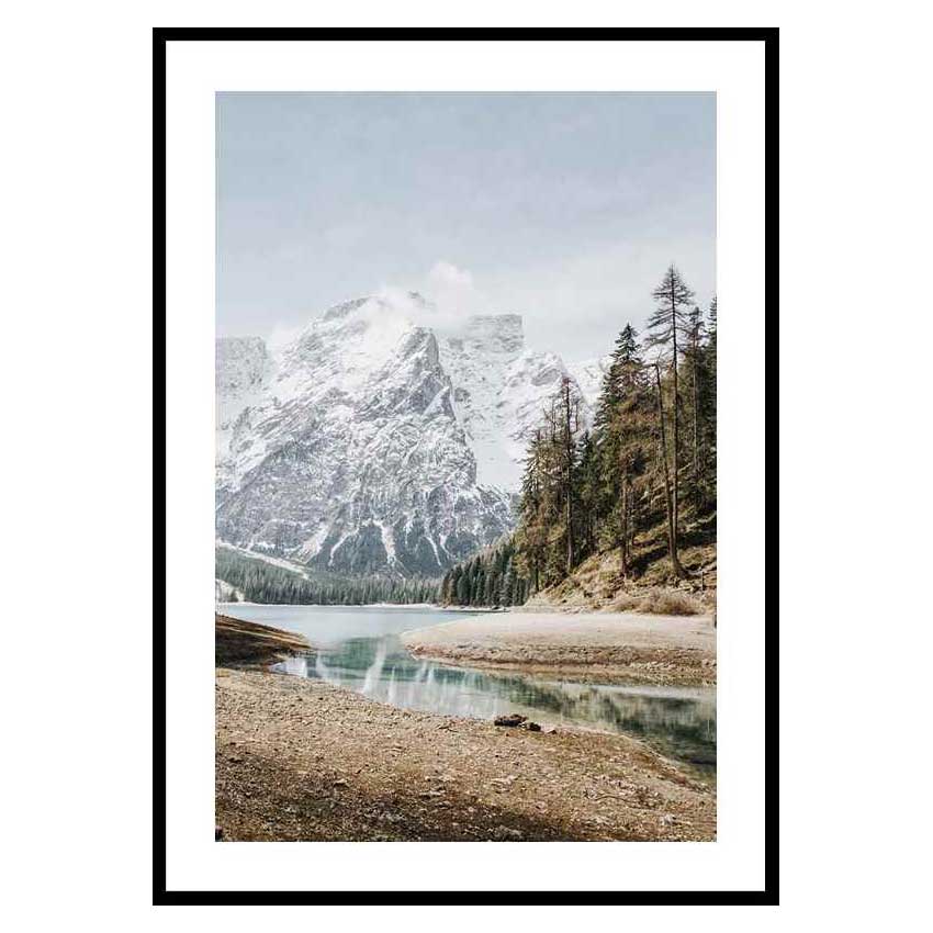 Poster Gallerix Lagi di Braies Italy