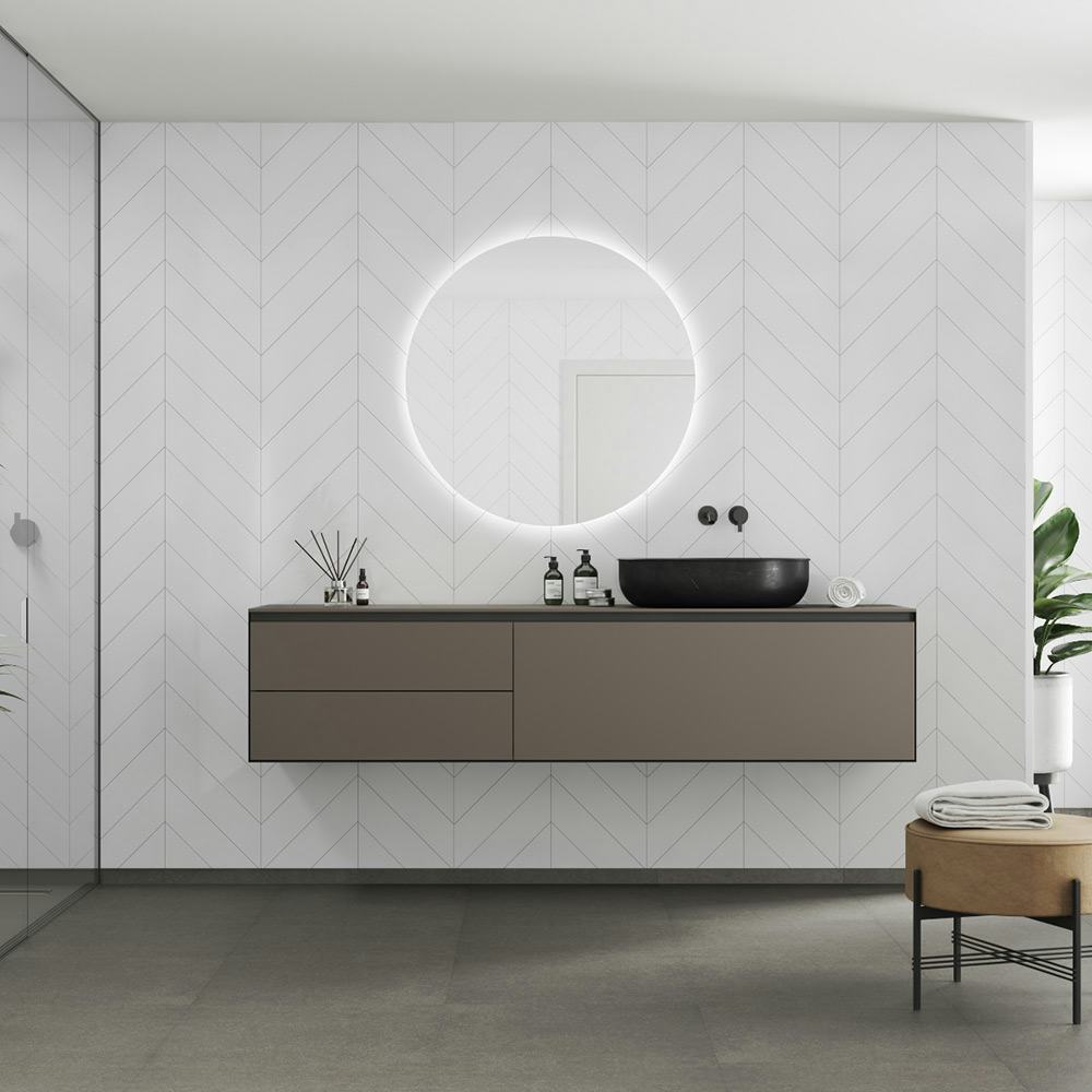 Våtrumsskiva Fibo 3091-M78 HG Denver White 10x620x2400 mm