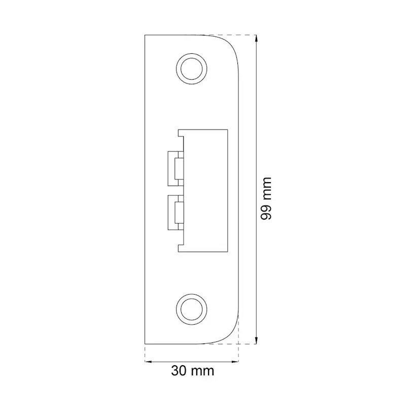 Slutbleck Habo 6510 Svart