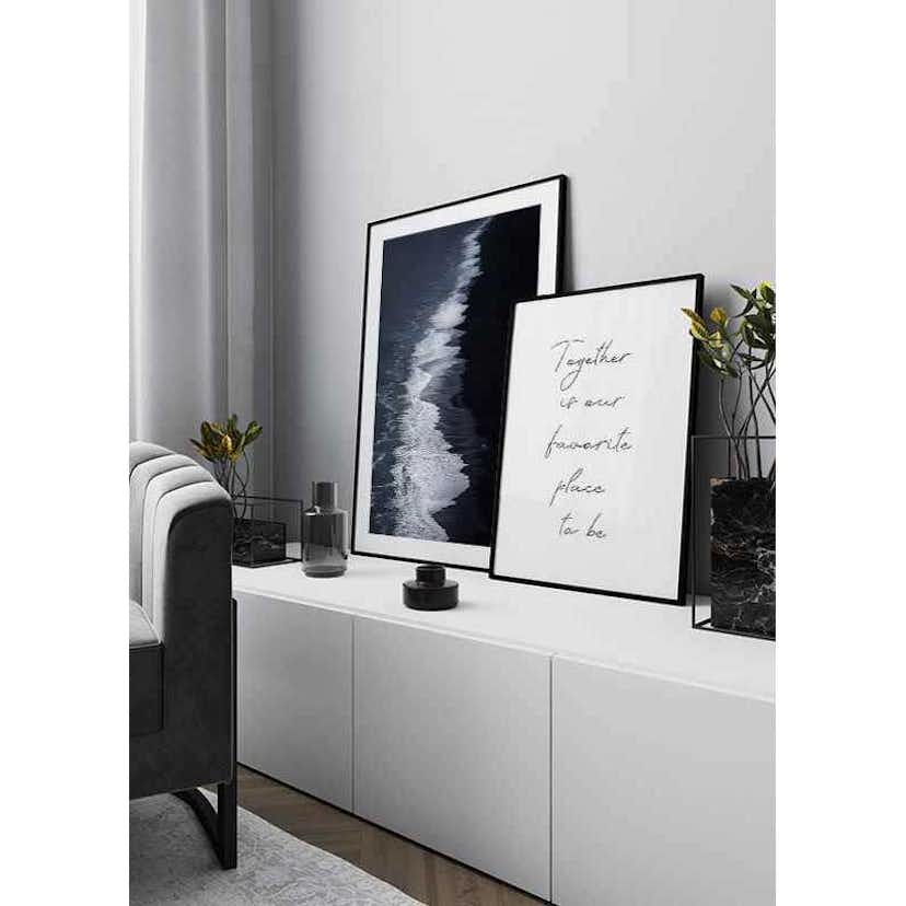 Poster Gallerix Black Coast Iceland